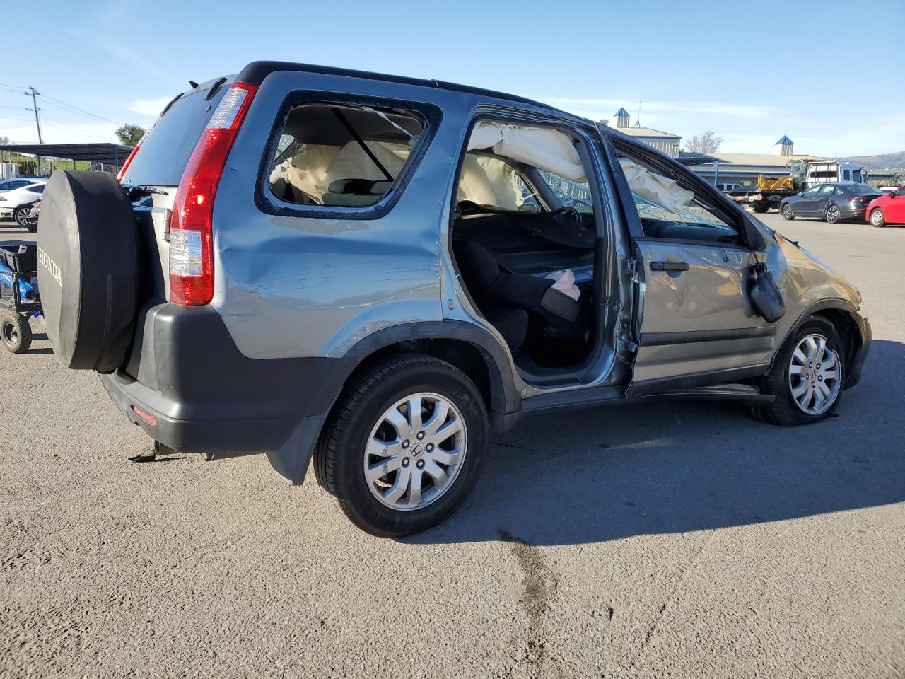 2005 Honda CR-V VIN JHLRD78805C029148 Copart auction photo, rollover damage thumbnail 3