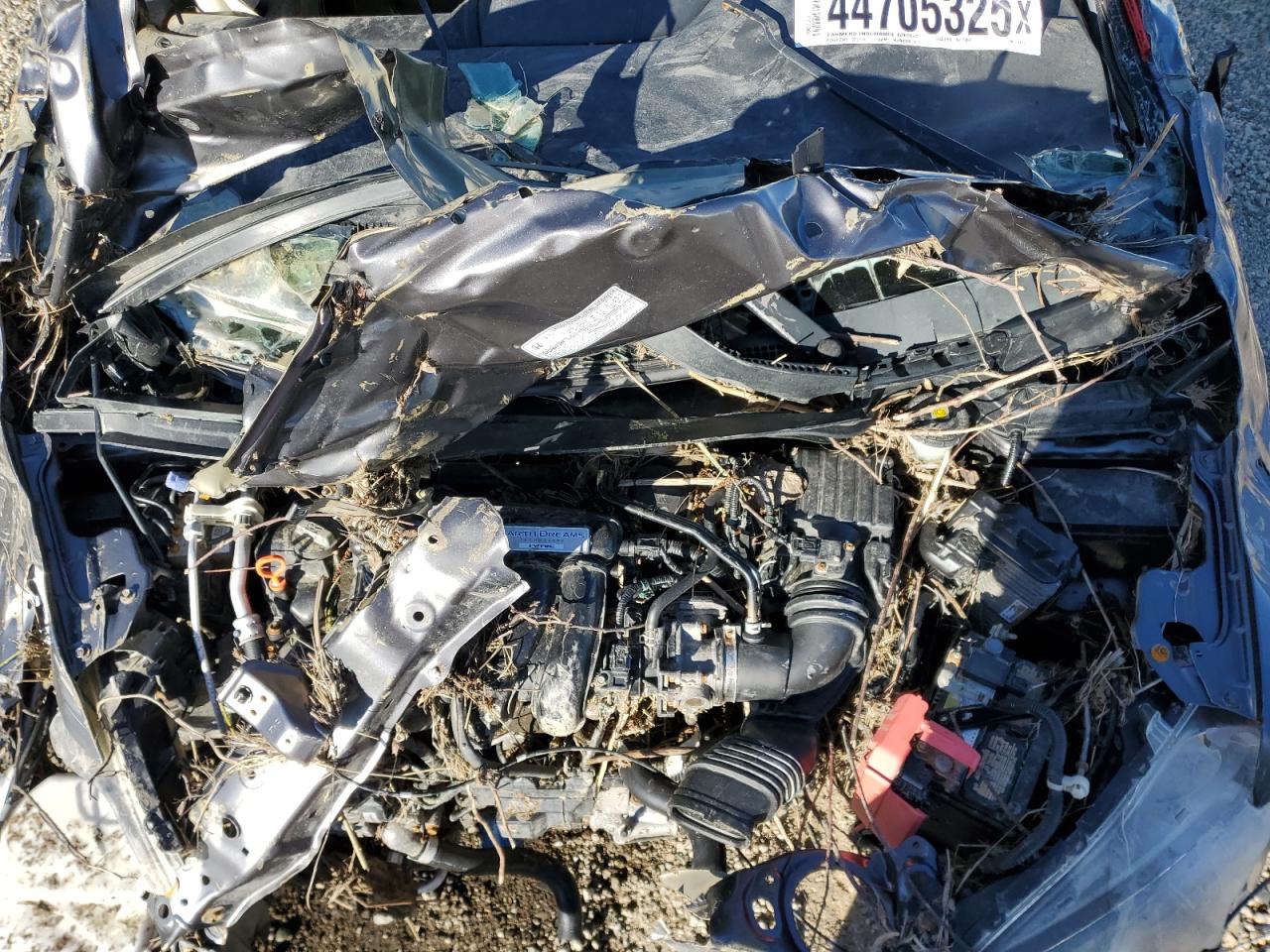 2017 Honda Fit VIN 3HGGK5G5XHM714137 Copart auction photo, all over damage thumbnail 11