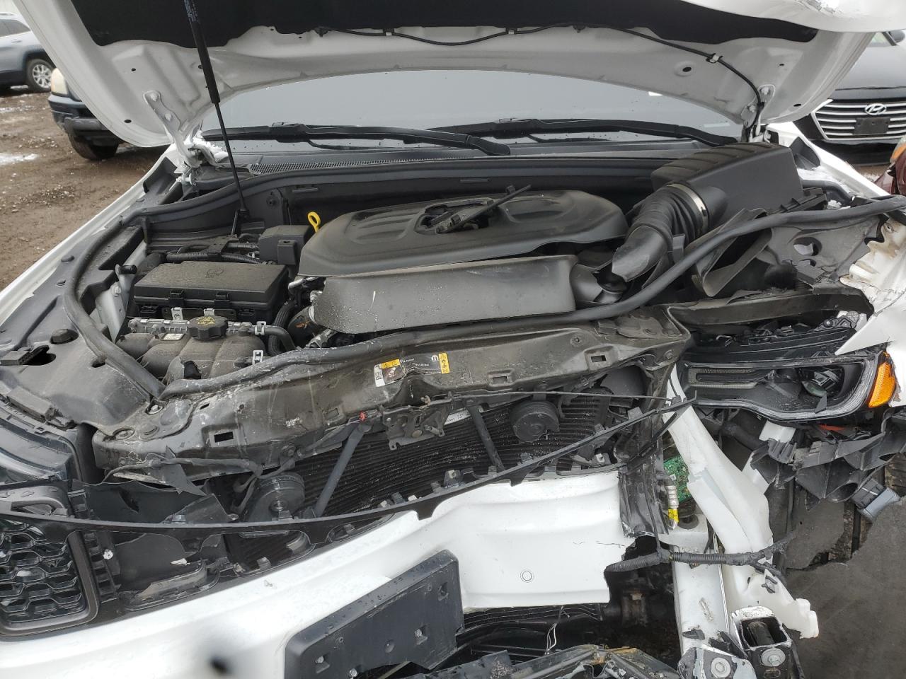 2021 Jeep Grand Cherokee VIN 1C4RJFBG9MC704798 Copart auction photo, front end damage thumbnail 11