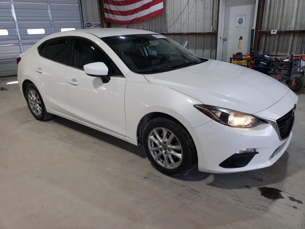 2016 Mazda 3 VIN JM1BM1U75G1284272 Copart auction photo, front end damage thumbnail 4