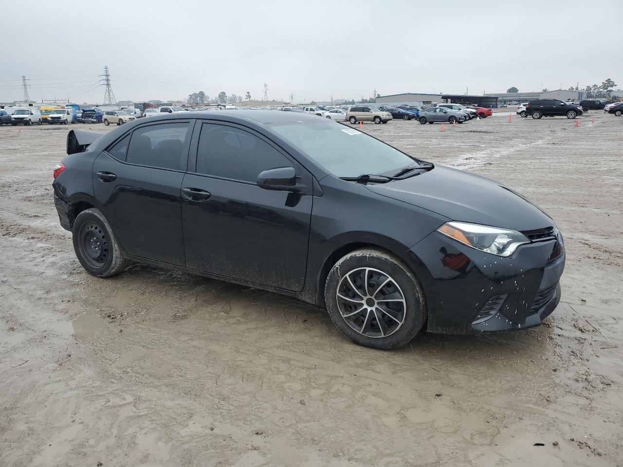 2015 Toyota Corolla VIN 2T1BURHE8FC351061 Copart auction photo, rear end damage thumbnail 4