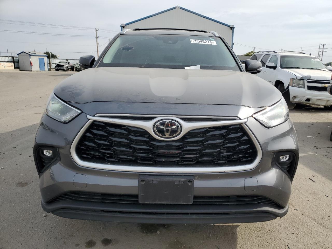 2022 Toyota Highlander VIN 5TDGZRBH0NS245249 Copart auction photo, rear end damage thumbnail 5