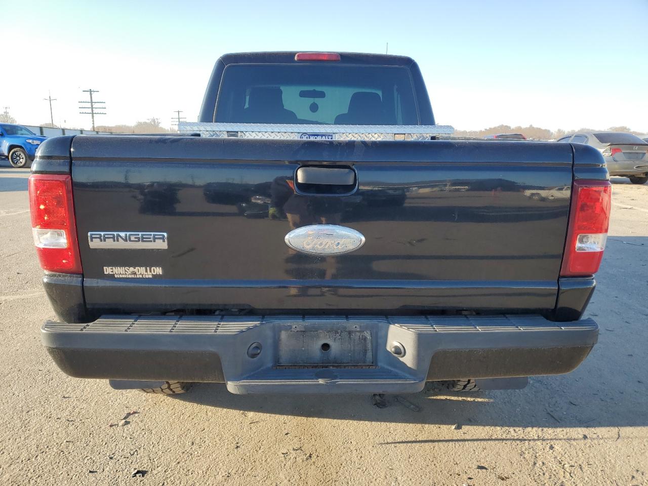 2007 Ford Ranger VIN 1FTYR14U87PA84601 Copart auction photo, side / front end damage thumbnail 6