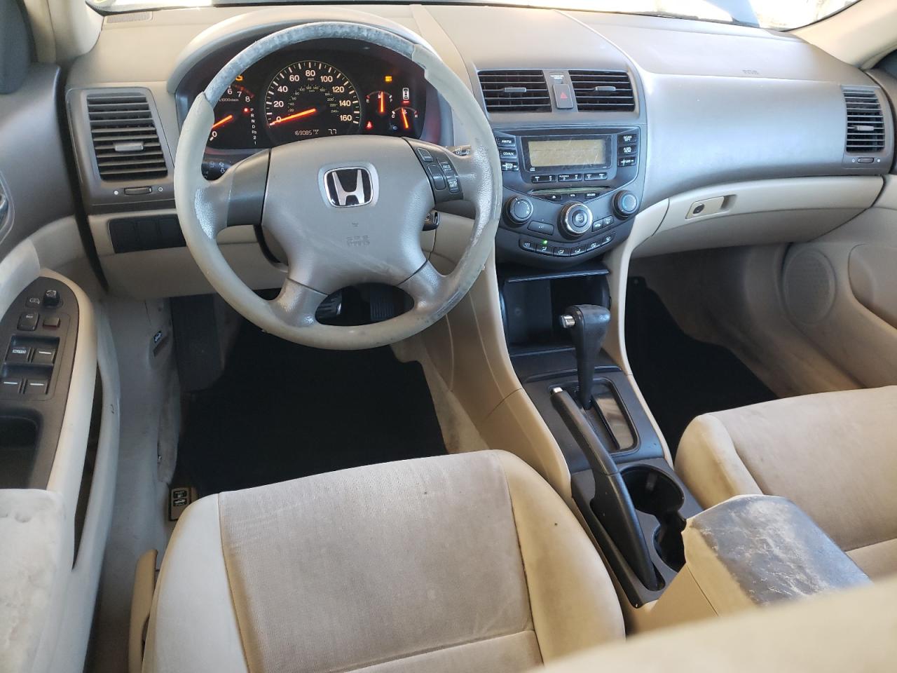 2004 Honda Accord VIN 1HGCM56344A116738 Copart auction photo, rear end damage thumbnail 8