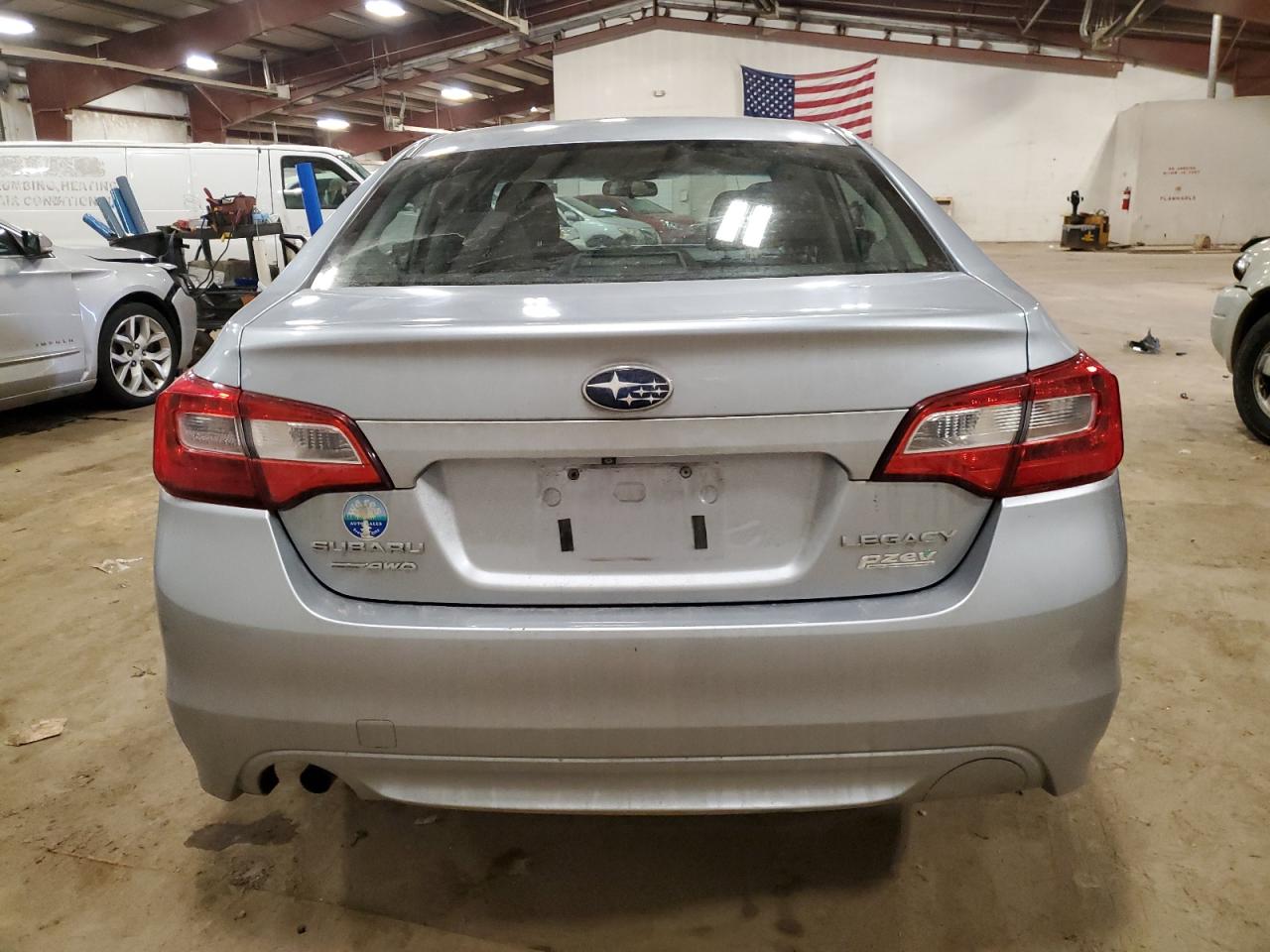 2015 Subaru Legacy VIN 4S3BNAA61F3057253 Copart auction photo, front end damage thumbnail 6