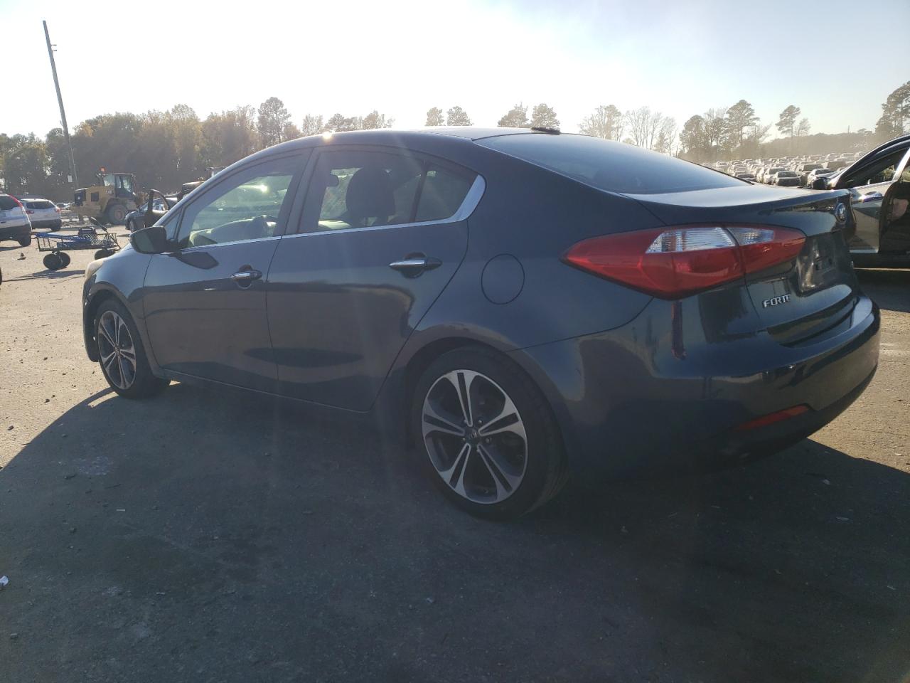 2014 KIA Forte VIN KNAFX4A84E5082842 Copart auction photo, front end damage thumbnail 2