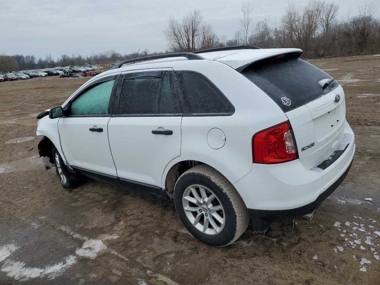 2014 Ford Edge VIN 2FMDK3GC6EBB59555 Copart auction photo, front end damage thumbnail 2