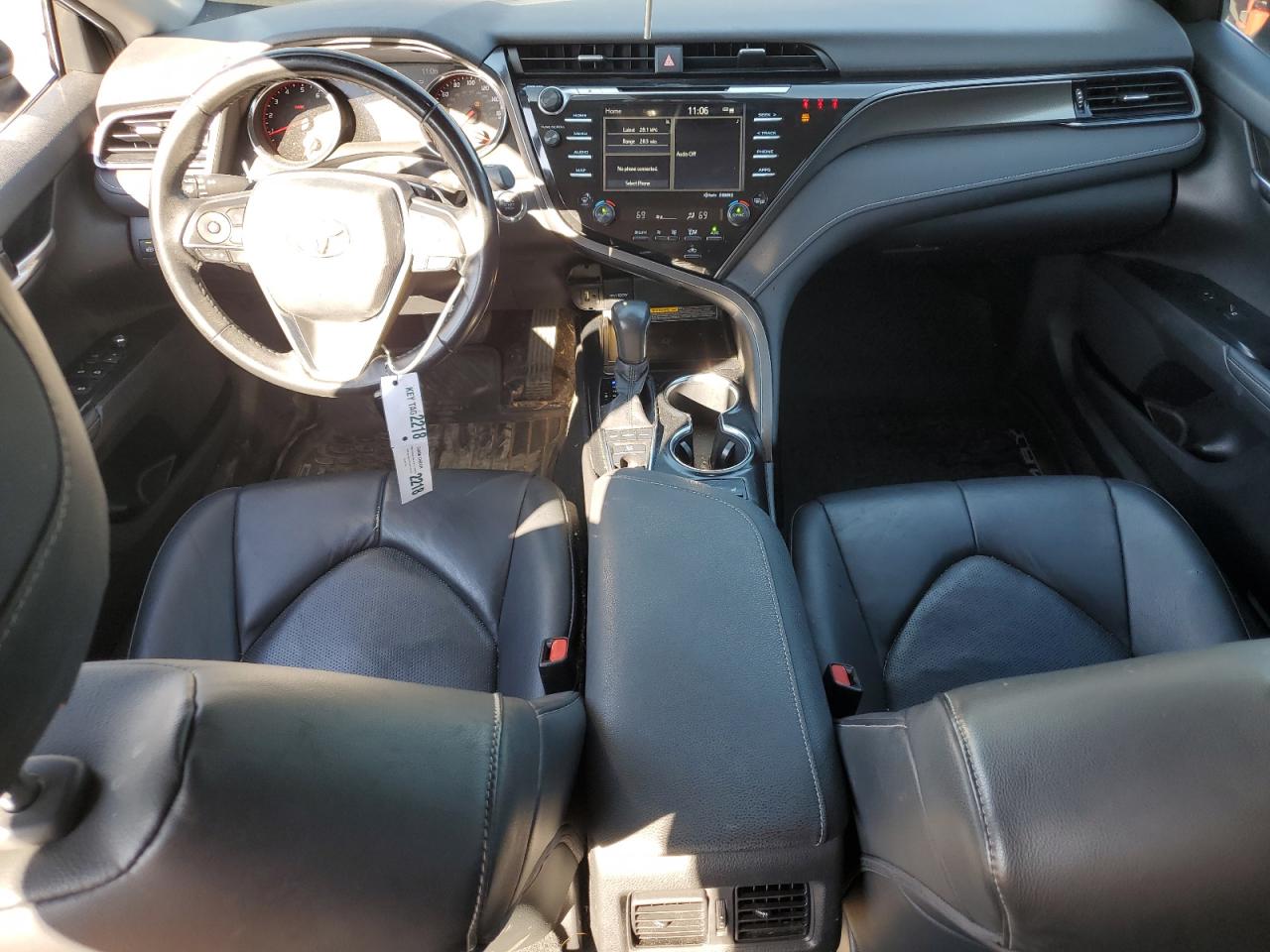 2019 Toyota Camry VIN 4T1B61HK1KU854151 Copart auction photo, rear end damage thumbnail 8