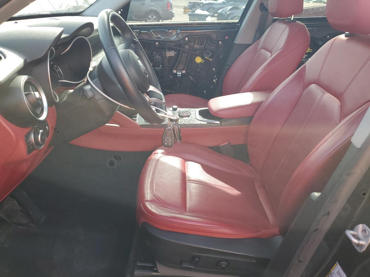2021 Alfa Romeo Stelvio VIN ZASPAJAN1M7D12134 Copart auction photo, all over damage thumbnail 7