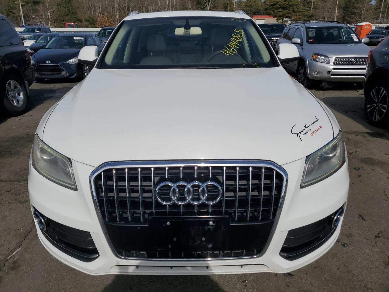2013 Audi Q5 VIN WA1CFAFP8DA029262 Copart auction photo, rear end damage thumbnail 5