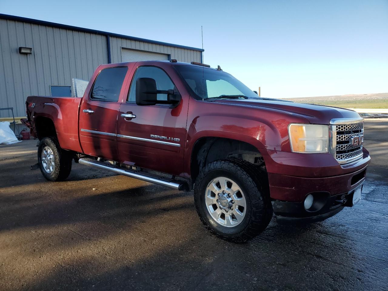 2013 GMC Sierra VIN 1GT125E8XDF172226 Copart auction photo, rear end damage thumbnail 4
