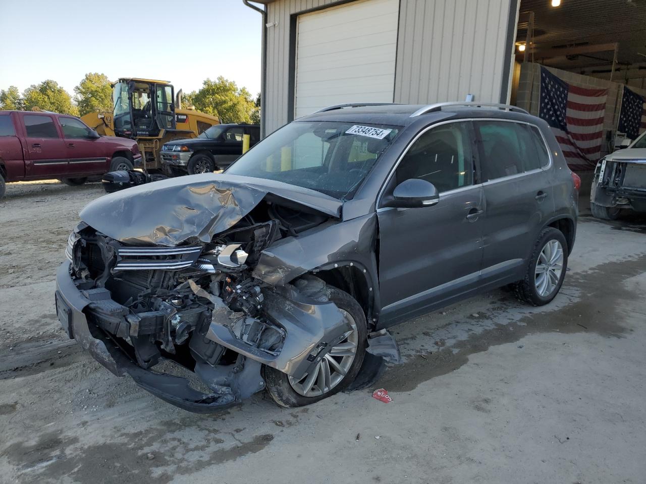 2016 Volkswagen Tiguan VIN WVGBV7AX5GW610509