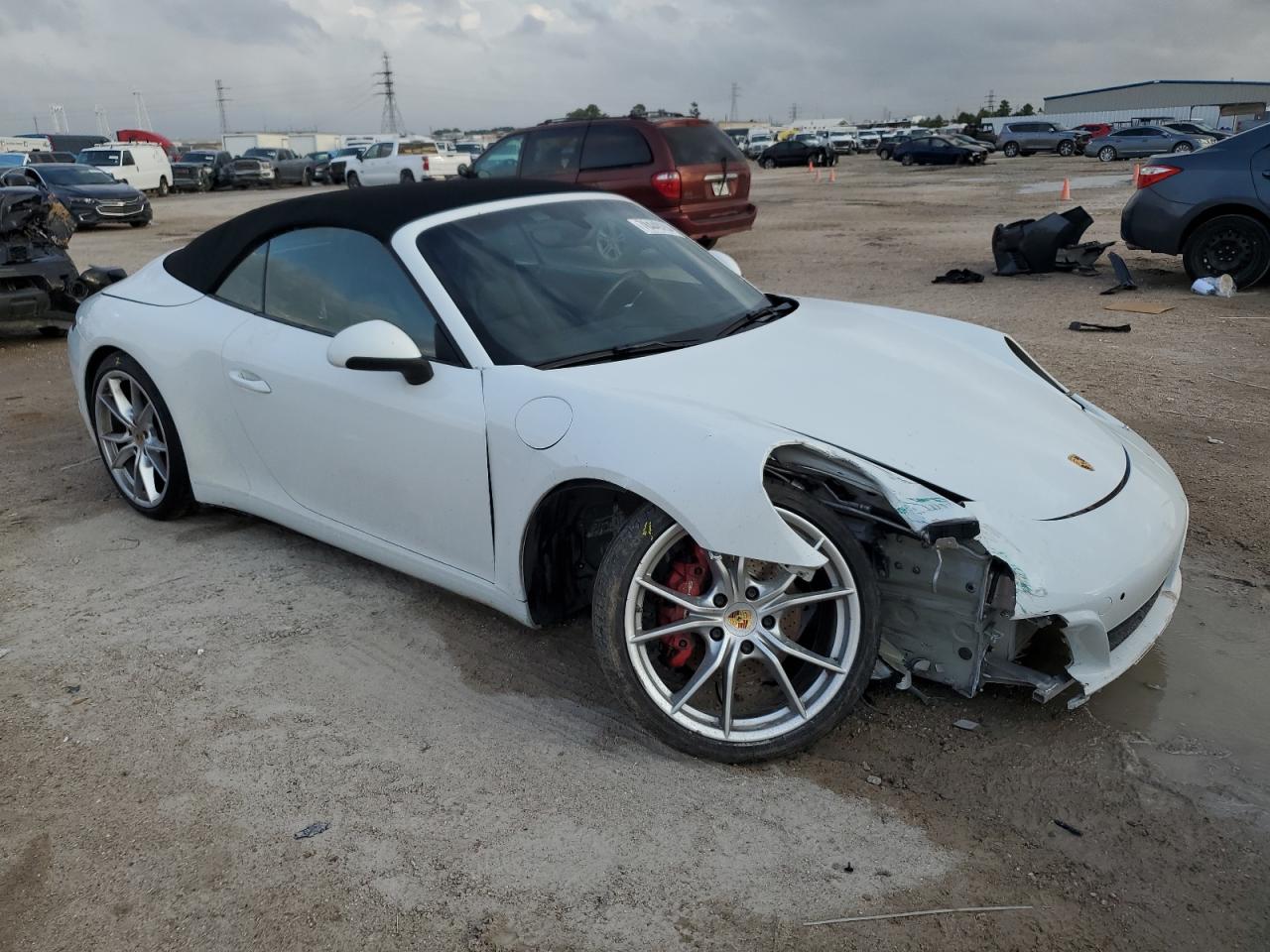 2017 Porsche 911 VIN WP0CA2A99HS141149 Copart auction photo, front end damage thumbnail 4