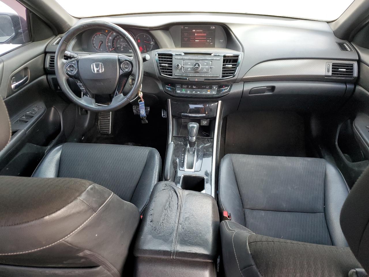 2016 Honda Accord VIN 1HGCR2F50GA105306 Copart auction photo, rear end damage thumbnail 8