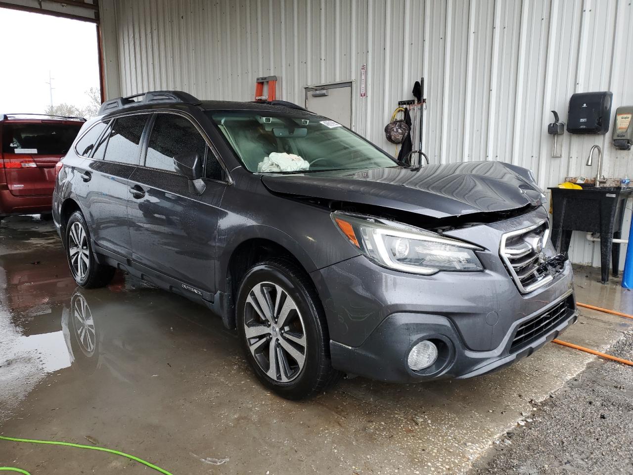 2019 Subaru Outback VIN 4S4BSENC7K3345378 Copart auction photo, front end damage thumbnail 4