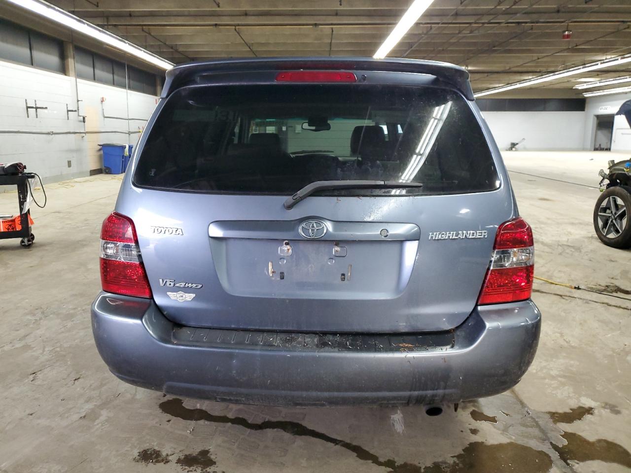 2005 Toyota Highlander VIN JTEEP21A350112217 Copart auction photo, undercarriage damage thumbnail 6