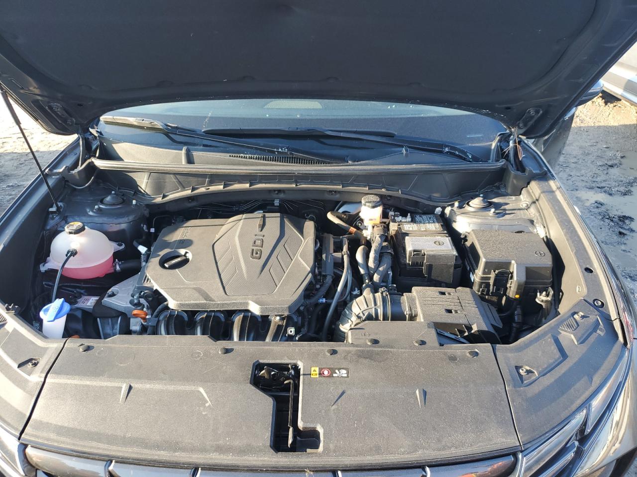 2023 Hyundai Tucson VIN 5NMJBCAE5PH203440 Copart auction photo, side / water/flood damage thumbnail 13
