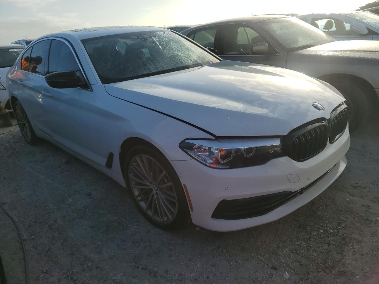 2020 BMW 5er VIN WBAJS1C09LCD37446 Copart auction photo, water/flood damage thumbnail 4