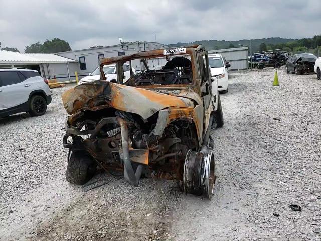 2013 Jeep Wrangler VIN 1C4BJWEG9DL683657 Copart auction photo, all over / burn damage thumbnail 11