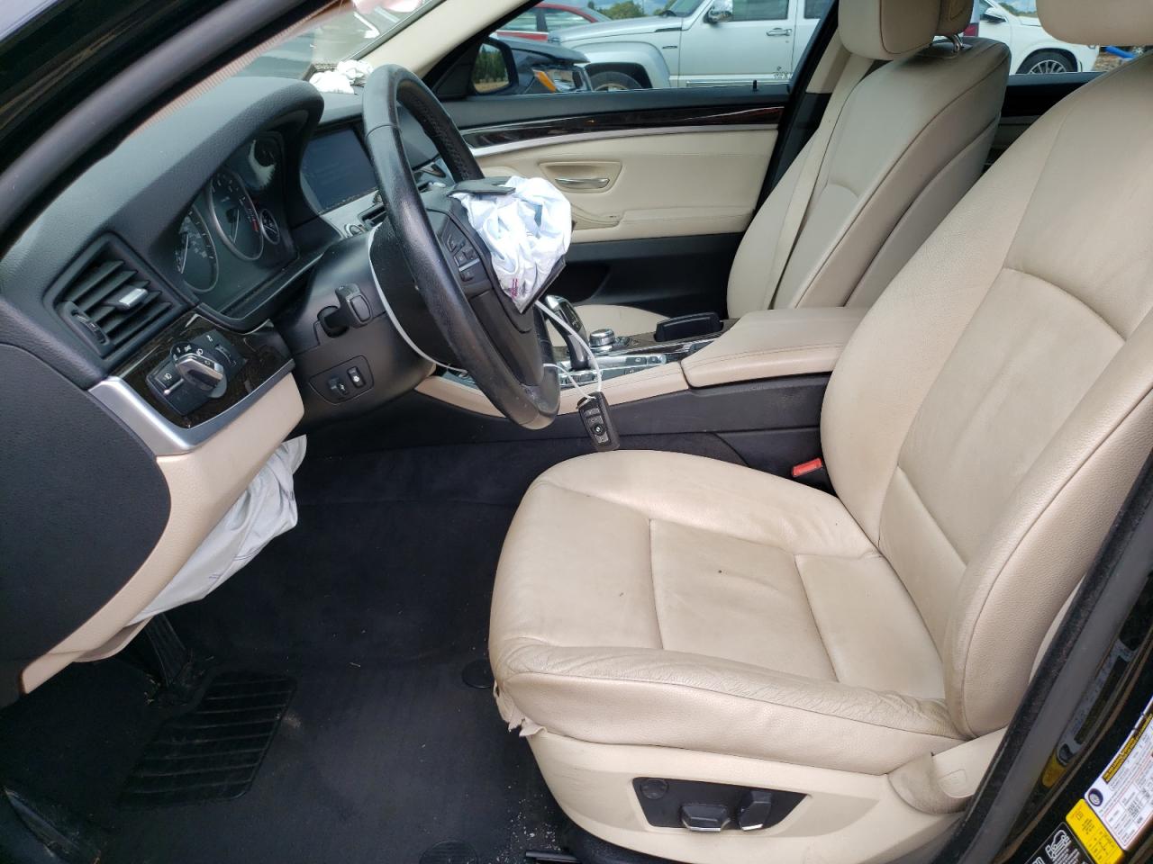 2012 BMW 5er VIN WBAXH5C52CDW03926 Copart auction photo, front end / mechanical damage thumbnail 7