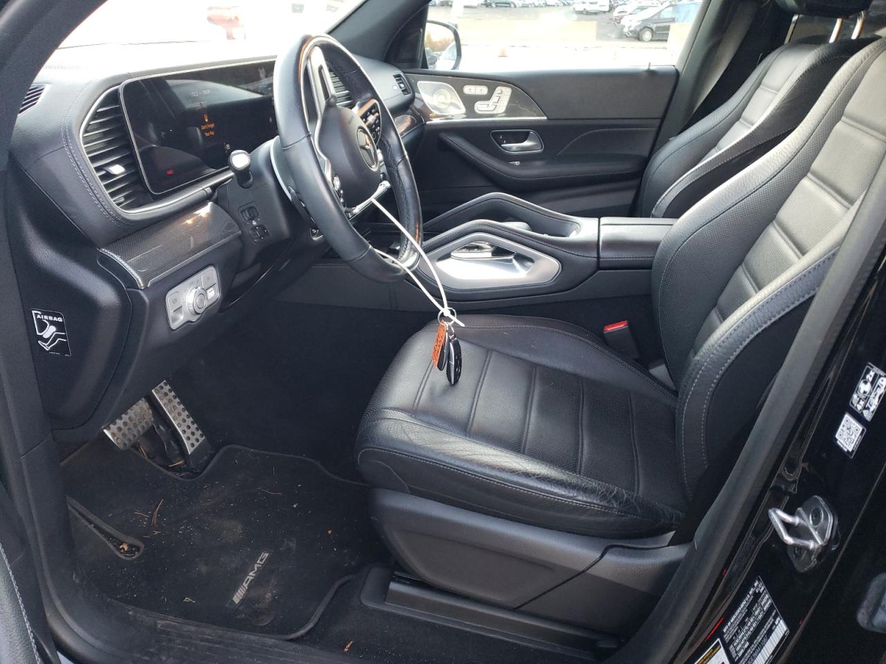 2021 Mercedes-Benz GLS-klasse VIN 4JGFF8GE3MA411087 Copart auction photo, front end damage thumbnail 7