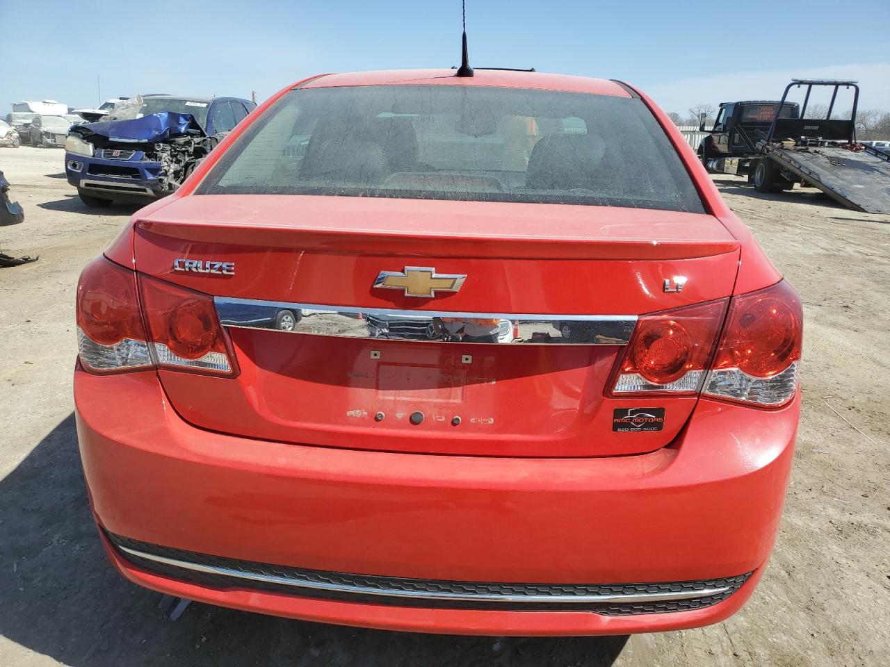 2014 Chevrolet Cruze VIN 1G1PE5SB3E7330251 Copart auction photo, hail damage thumbnail 6