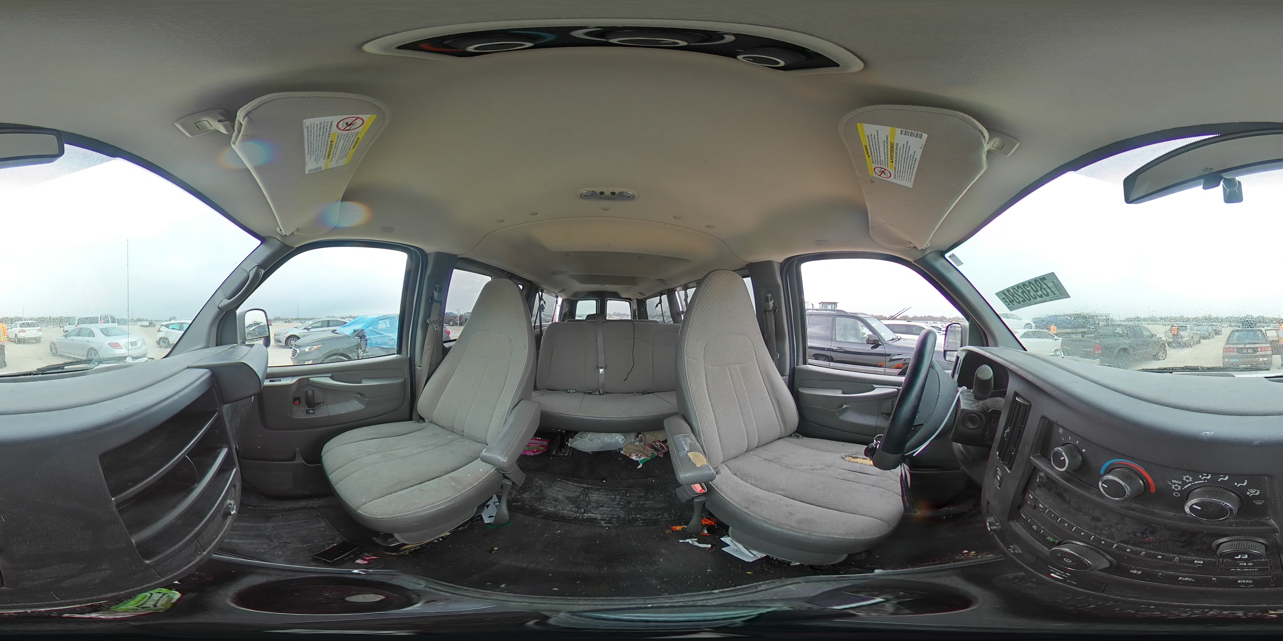 2010 Chevrolet Express VIN 1GA2G1DG7A1107293 Copart auction photo, rear end / minor dent/scratches damage thumbnail 14
