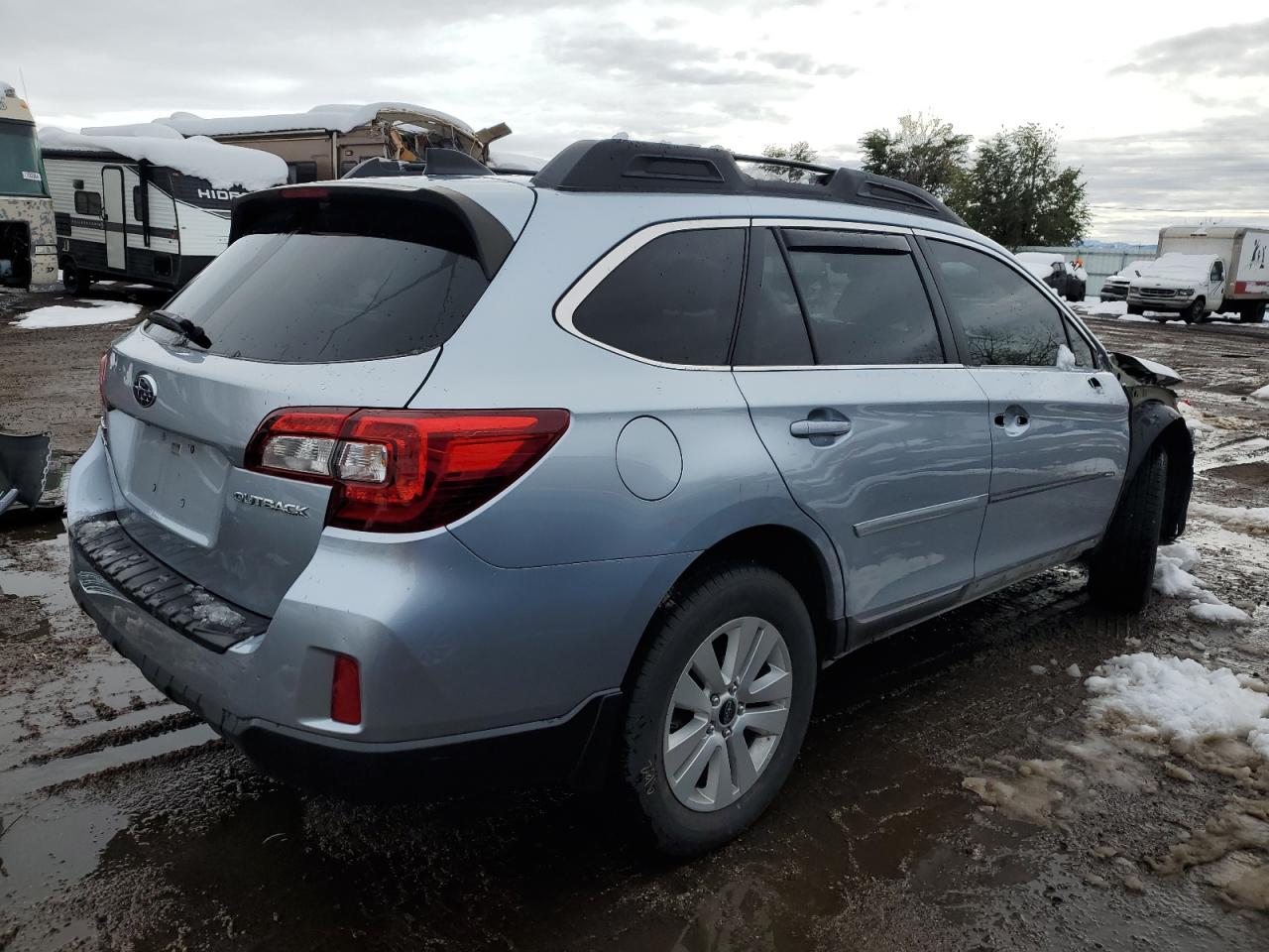 2016 Subaru Outback VIN 4S4BSBHC9G3212011 Copart auction photo, front end / side damage thumbnail 3