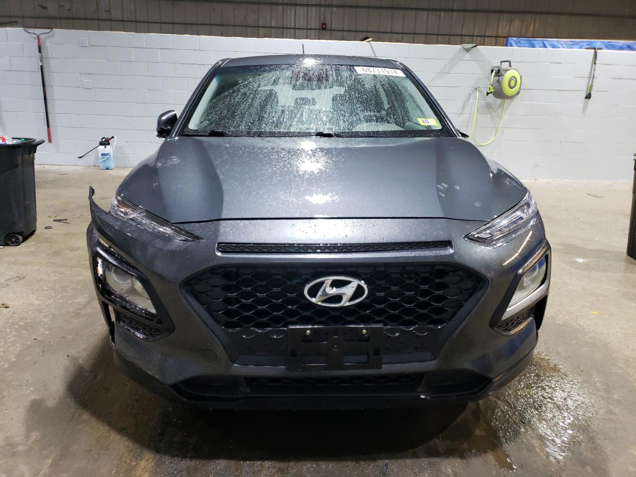 2020 Hyundai Kona VIN KM8K12AA0LU507384 Copart auction photo, front end / undercarriage damage thumbnail 5