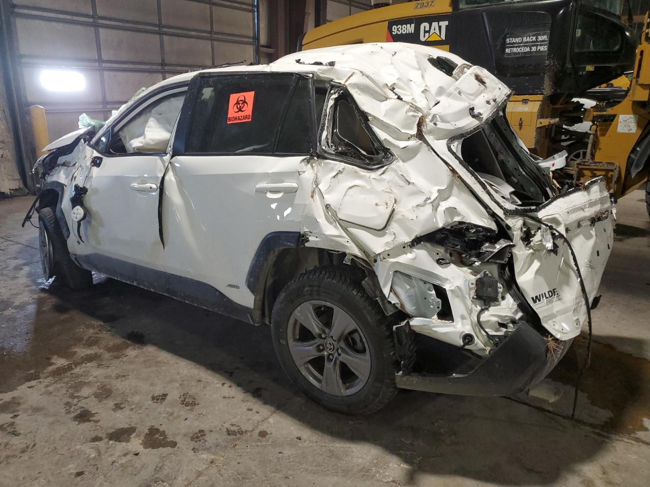 2023 Toyota RAV 4 VIN JTMMWRFV5PD198696 Copart auction photo, rollover / mechanical damage thumbnail 2