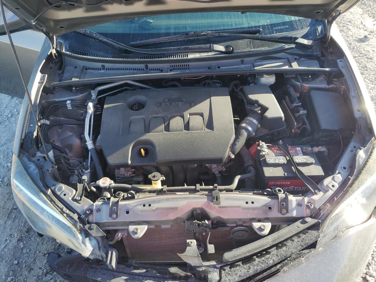 2018 Toyota Corolla VIN 2T1BURHE0JC105873 Copart auction photo, side damage thumbnail 12