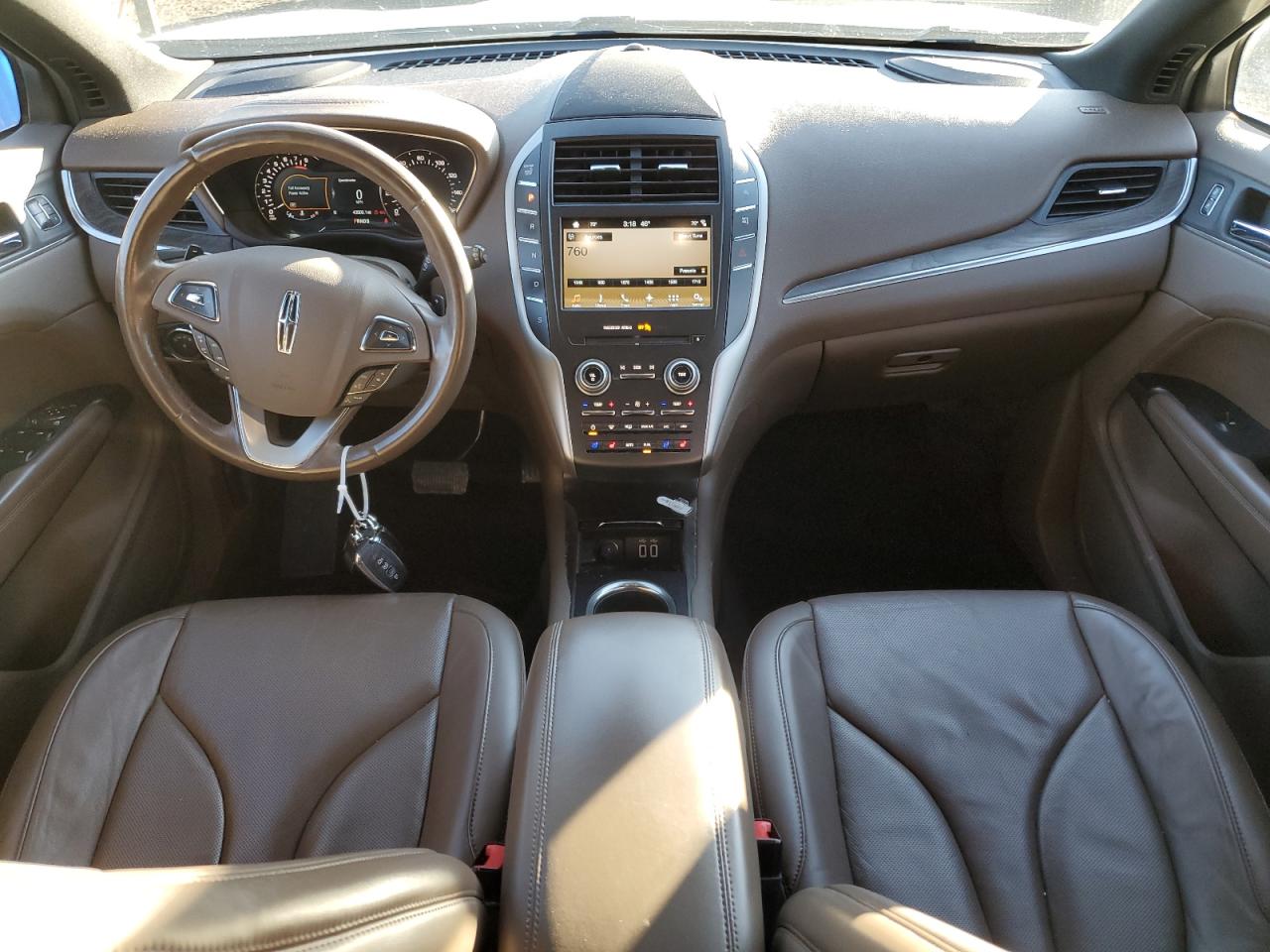 2017 Lincoln MKC VIN 5LMCJ3C97HUL52236 Copart auction photo, front end / side damage thumbnail 8
