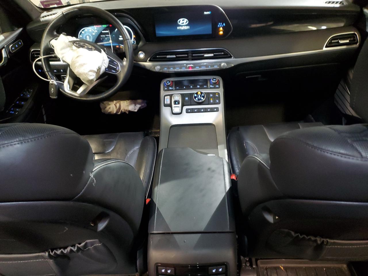 2022 Hyundai Palisade VIN KM8R7DHE3NU445256 Copart auction photo, front end / minor dent/scratches damage thumbnail 8
