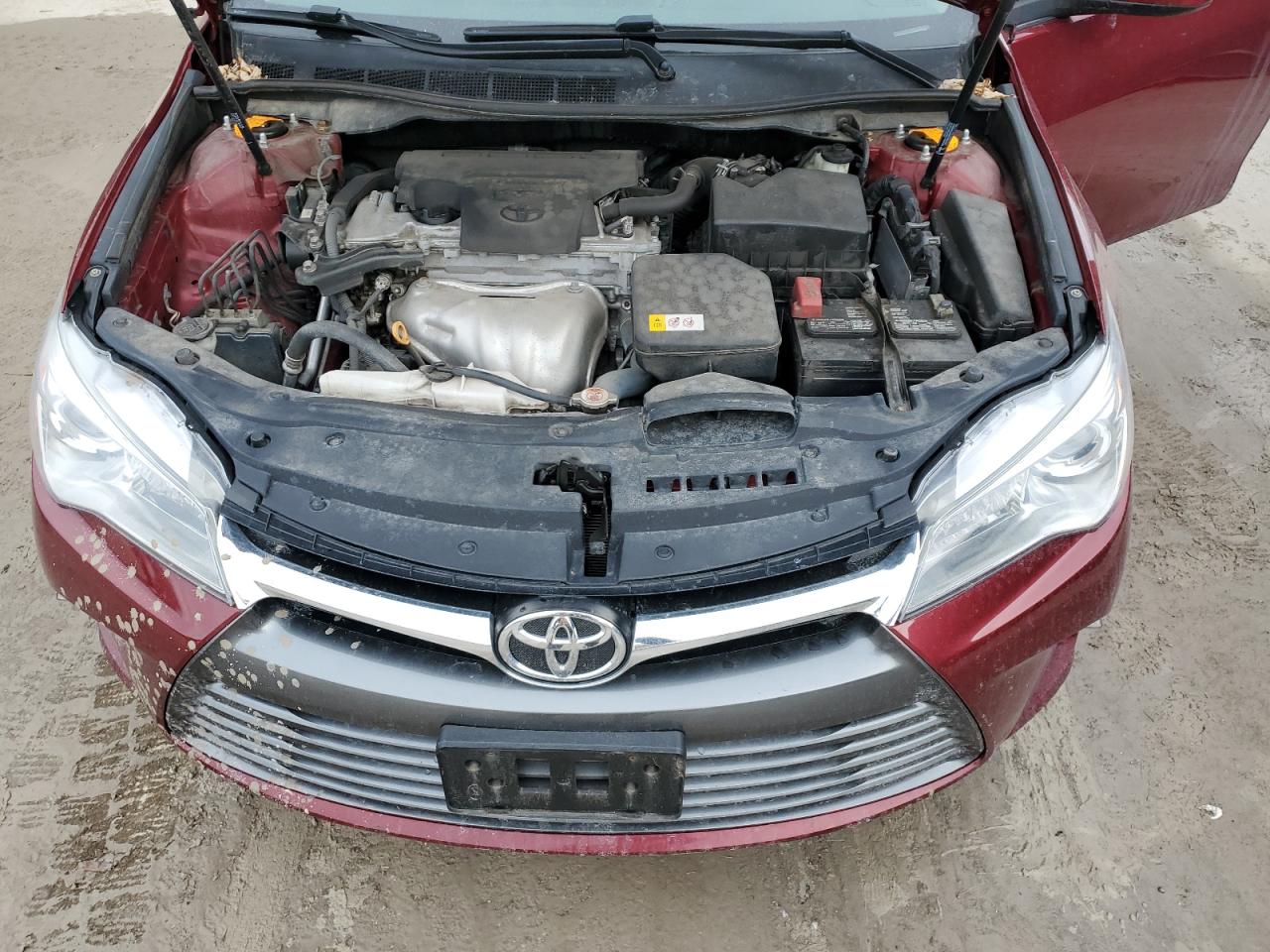2017 Toyota Camry VIN 4T1BF1FK4HU712520 Copart auction photo, rear end / side damage thumbnail 11