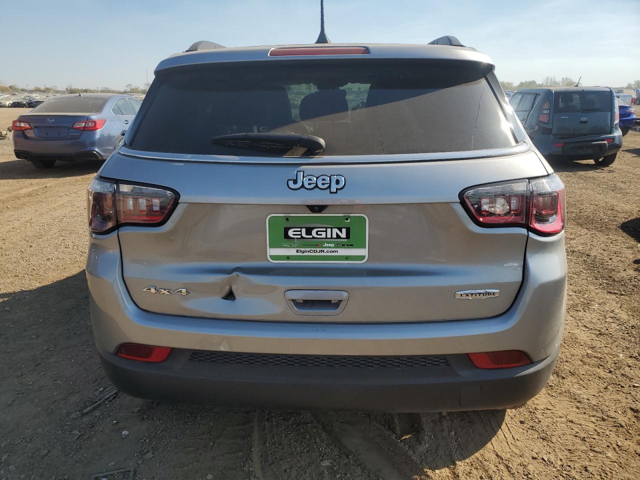 2022 Jeep Compass VIN 3C4NJDBB5NT154416 Copart auction photo, front end / rear end damage thumbnail 6