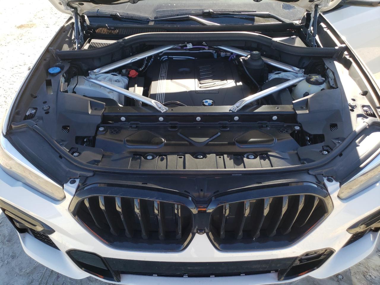 2021 BMW X6 VIN 5UXCY6C00M9F35580 Copart auction photo, rear end damage thumbnail 12