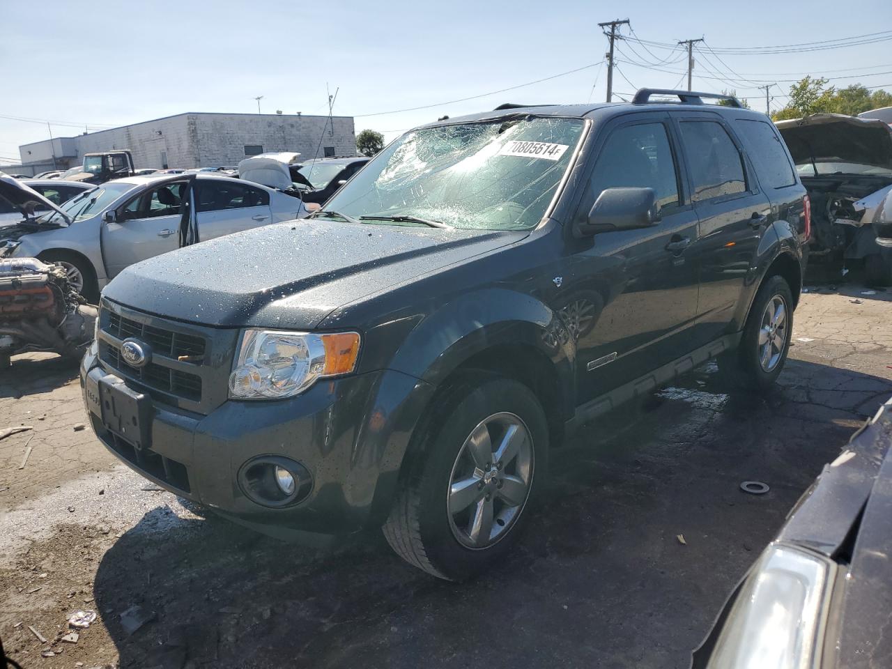 2008 Ford Escape VIN 1FMCU04158KA63479