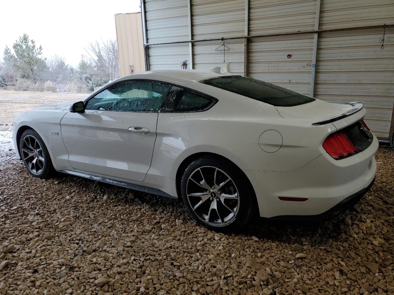 2020 Ford Mustang VIN 1FA6P8TDXL5190311 Copart auction photo, rear end damage thumbnail 2