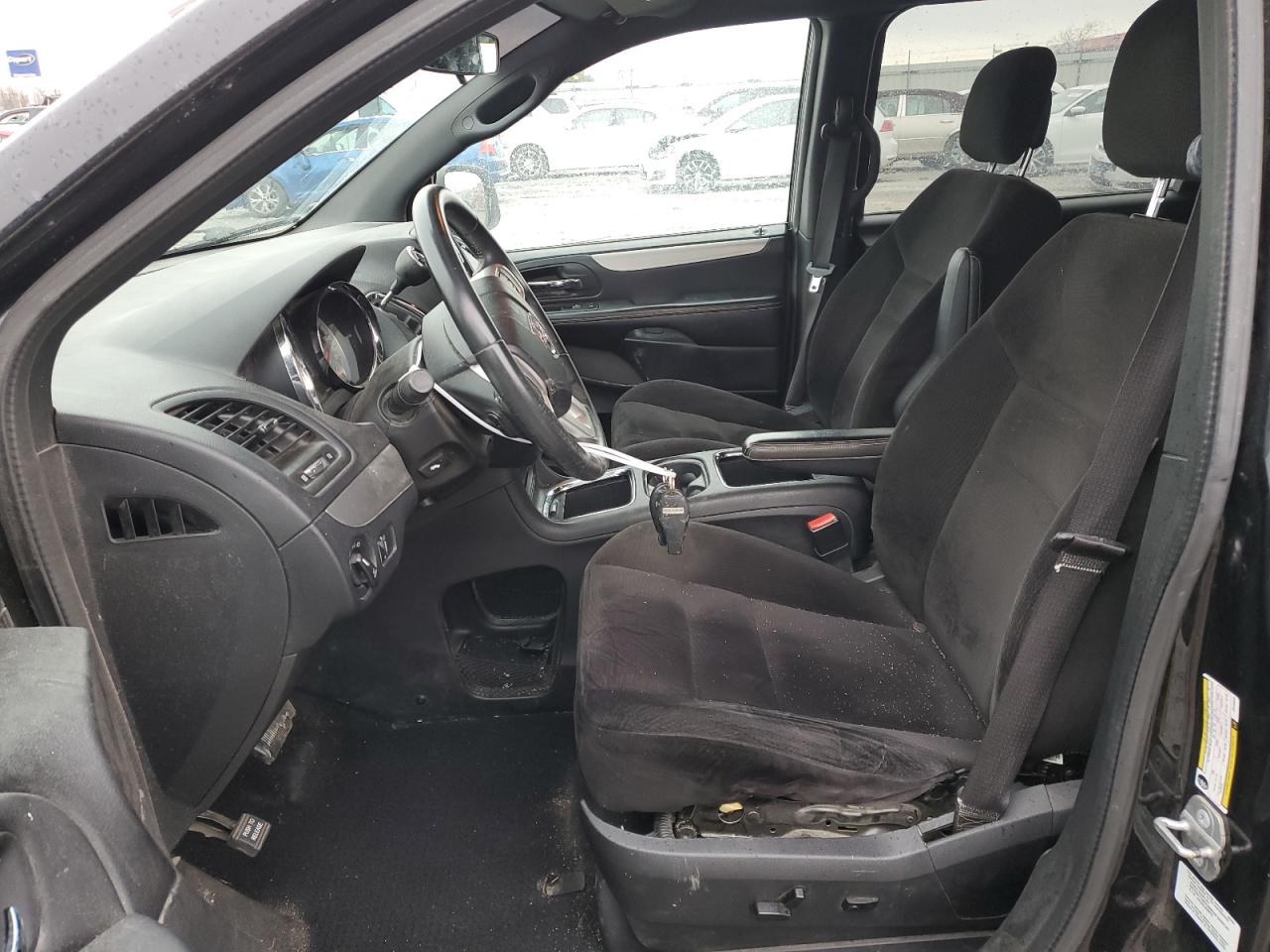2014 Dodge Caravan VIN 2C4RDGCG6ER163343 Copart auction photo, front end damage thumbnail 7