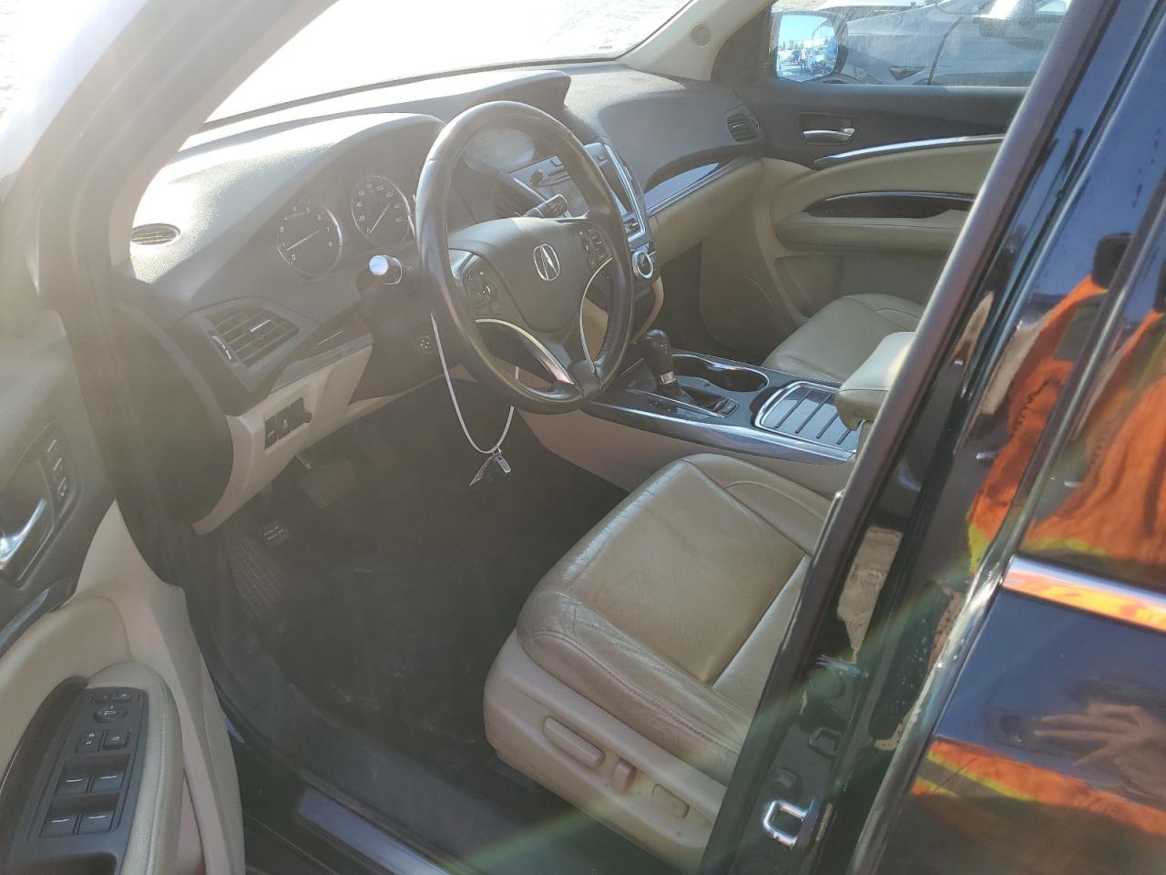 2015 Acura MDX VIN 5FRYD3H42FB013647 Copart auction photo, front end damage thumbnail 7