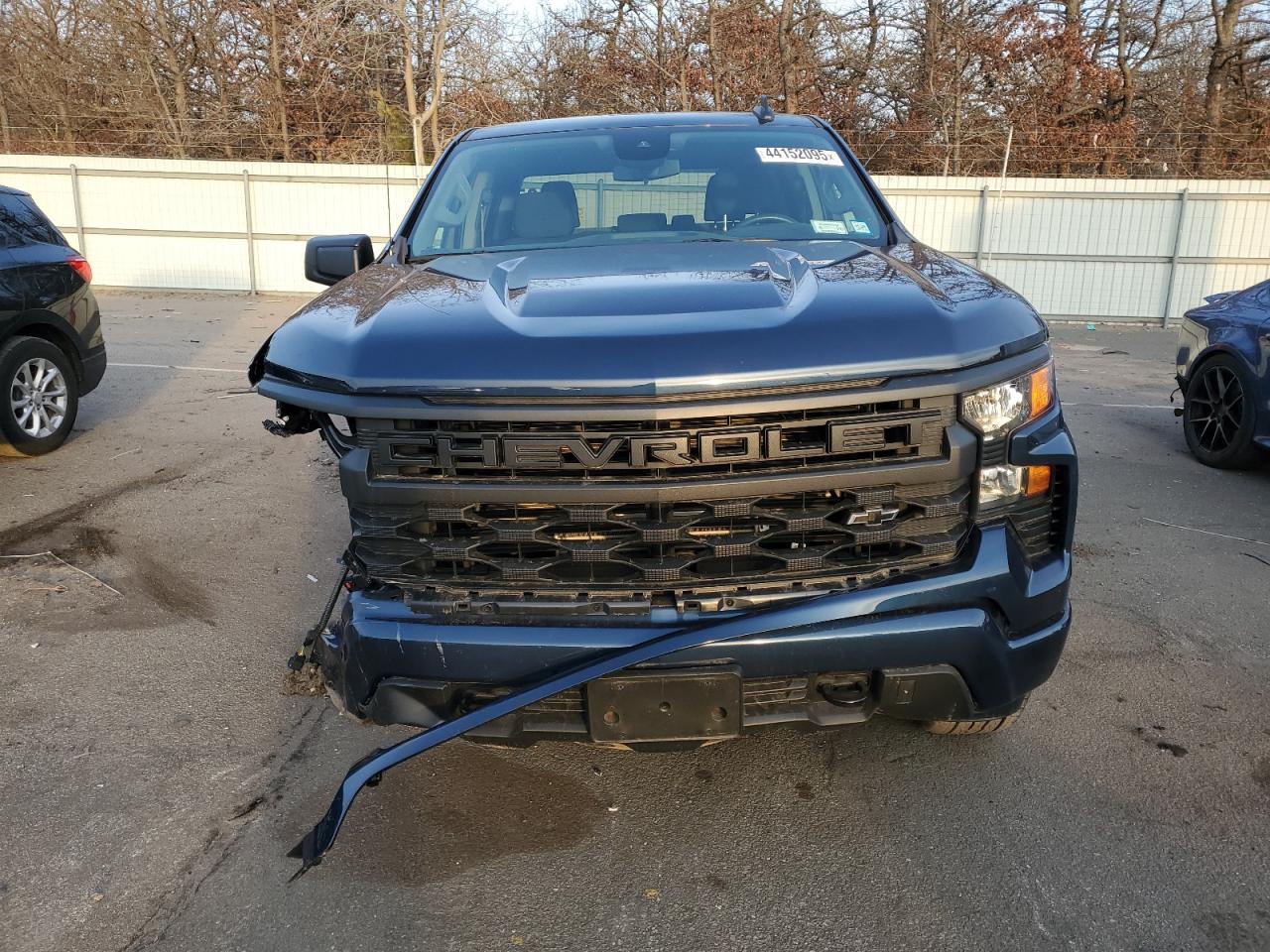 2023 Chevrolet Silverado VIN 1GCPDBEK5PZ101808 Copart auction photo, front end / side damage thumbnail 5