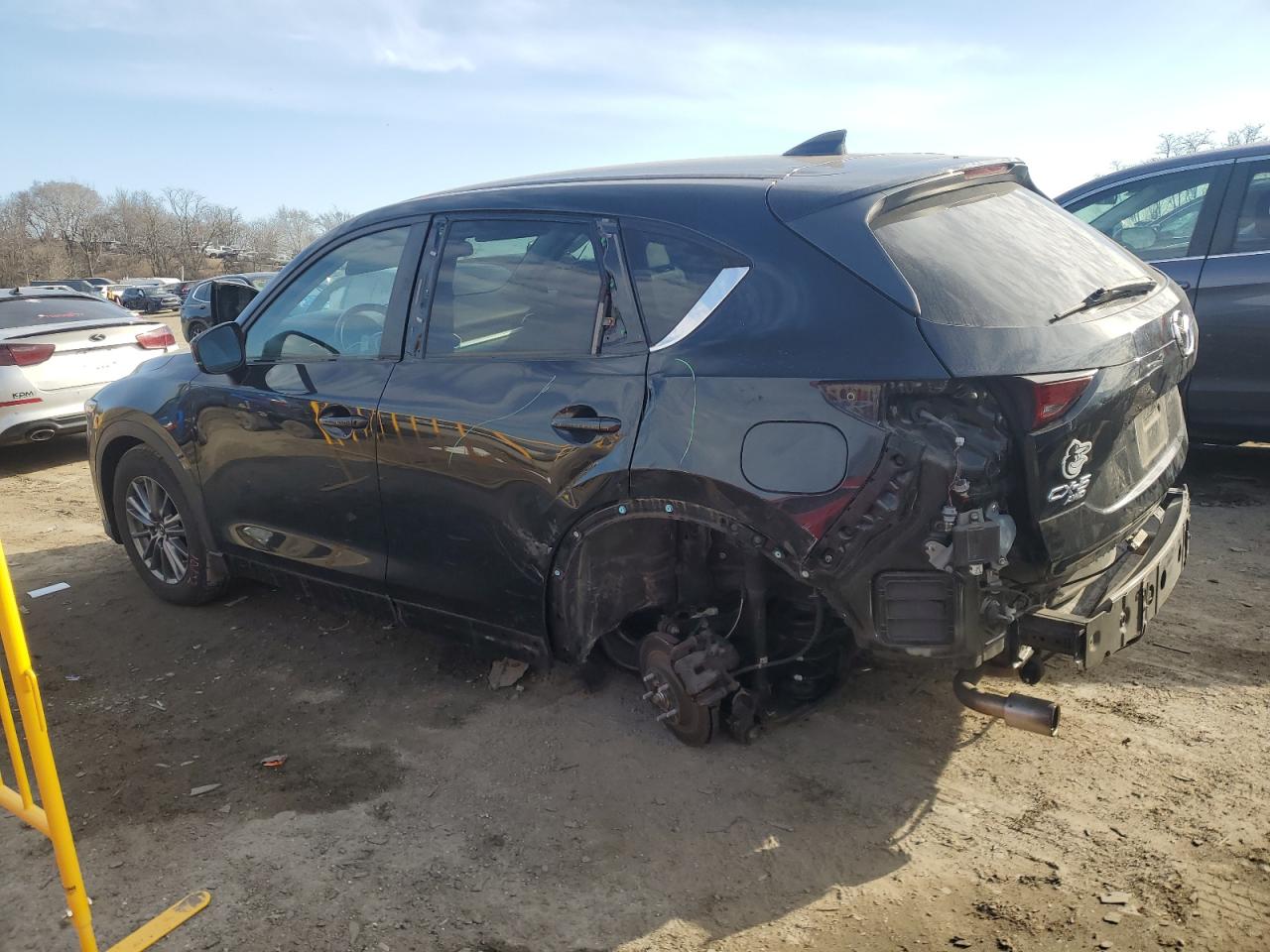 2017 Mazda CX-5 VIN JM3KFBCL5H0169331 Copart auction photo, undercarriage / all over damage thumbnail 2