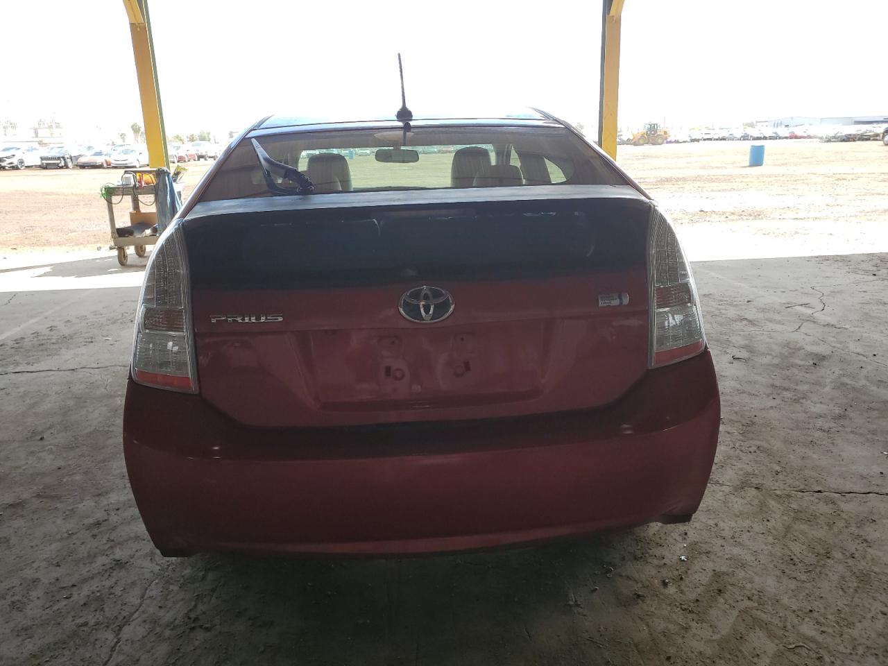 2011 Toyota Prius VIN JTDKN3DU0B0312606 Copart auction photo, front end / rear end damage thumbnail 6