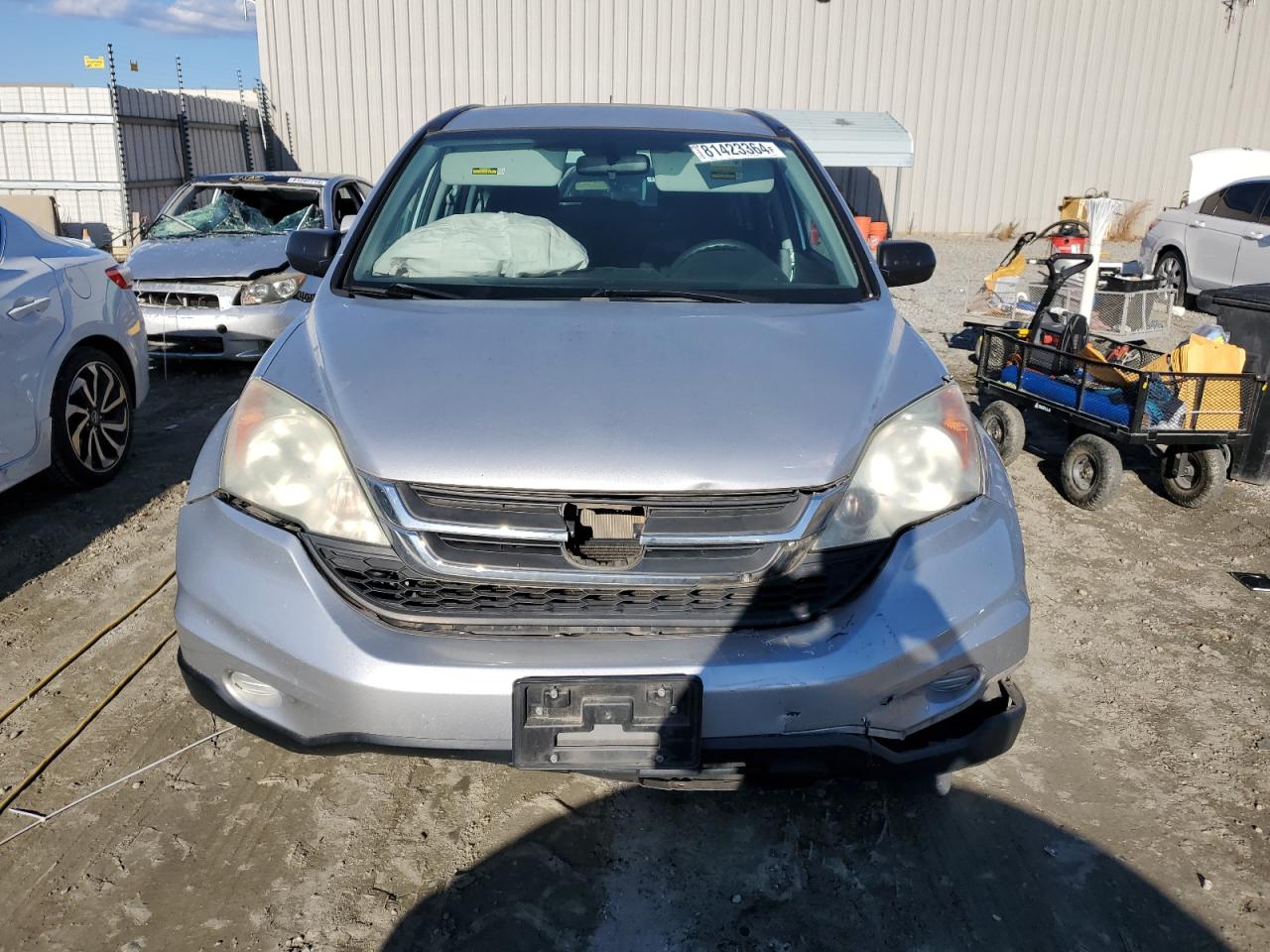 2010 Honda CR-V VIN 5J6RE3H3XAL028553 Copart auction photo, front end damage thumbnail 5