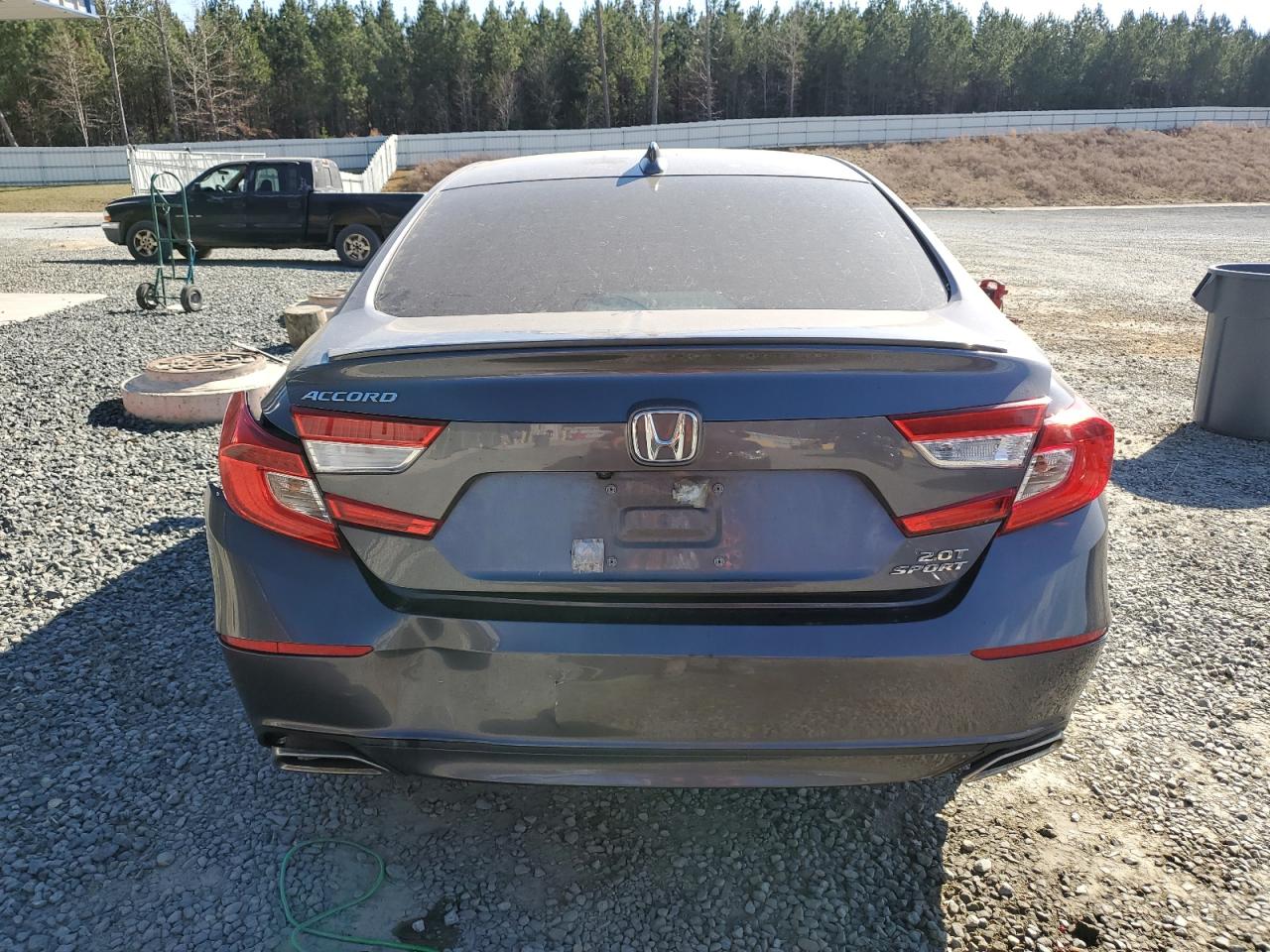 2019 Honda Accord VIN 1HGCV2F31KA031526 Copart auction photo, front end / rear end damage thumbnail 6