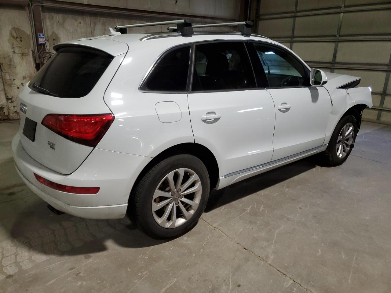 2014 Audi Q5 VIN WA1LFAFPXEA039597 Copart auction photo, front end / mechanical damage thumbnail 3