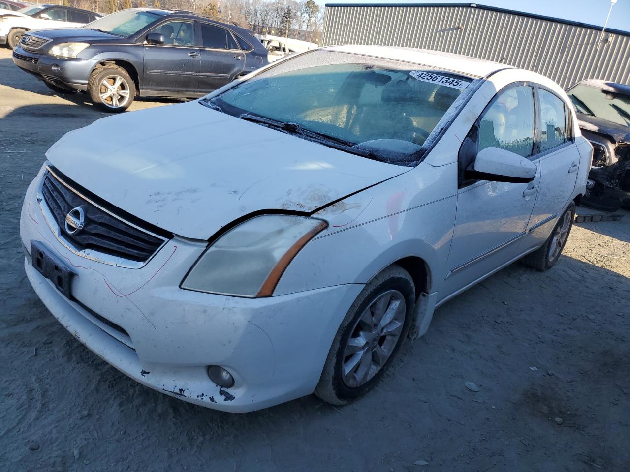 2012 Nissan Sentra VIN 3N1AB6AP9CL659153