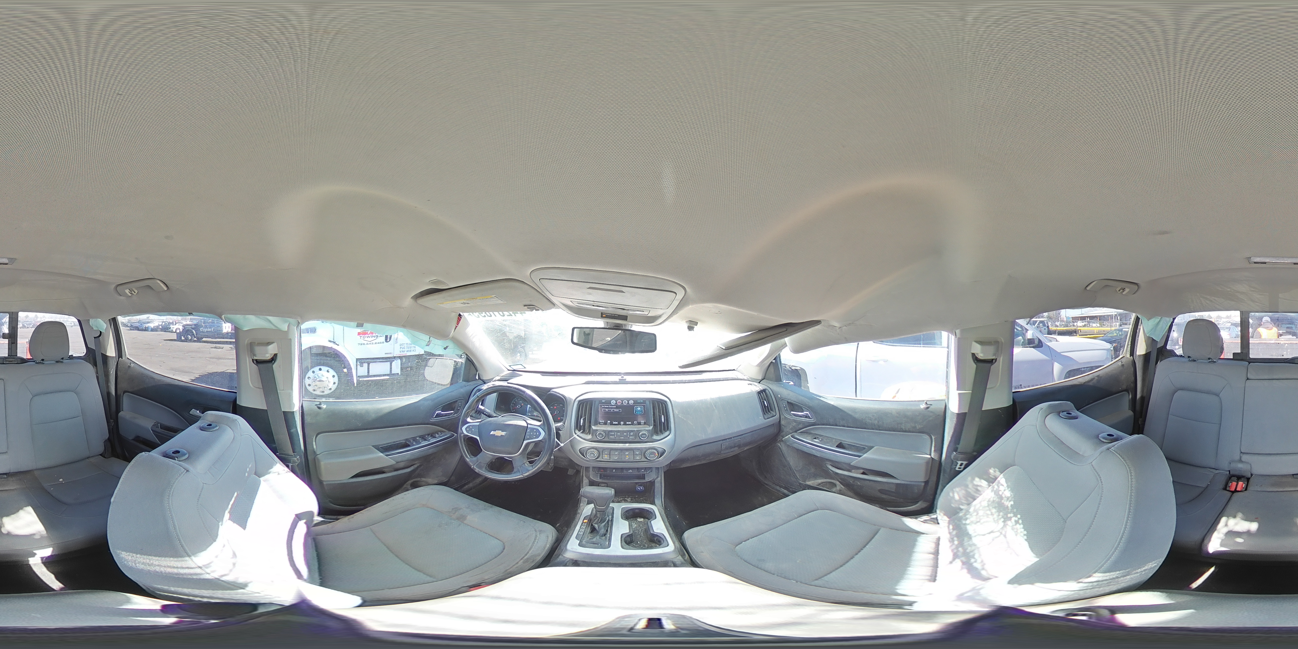 2016 Chevrolet Colorado VIN 1GCGTCE37G1351955 Copart auction photo, all over damage thumbnail 13