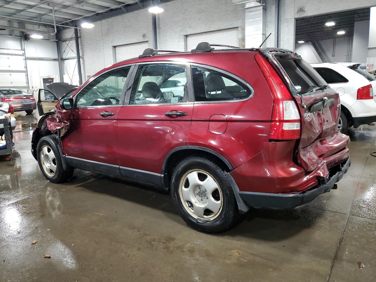 2010 Honda CR-V VIN 5J6RE4H38AL055742 Copart auction photo, rear end / front end damage thumbnail 2