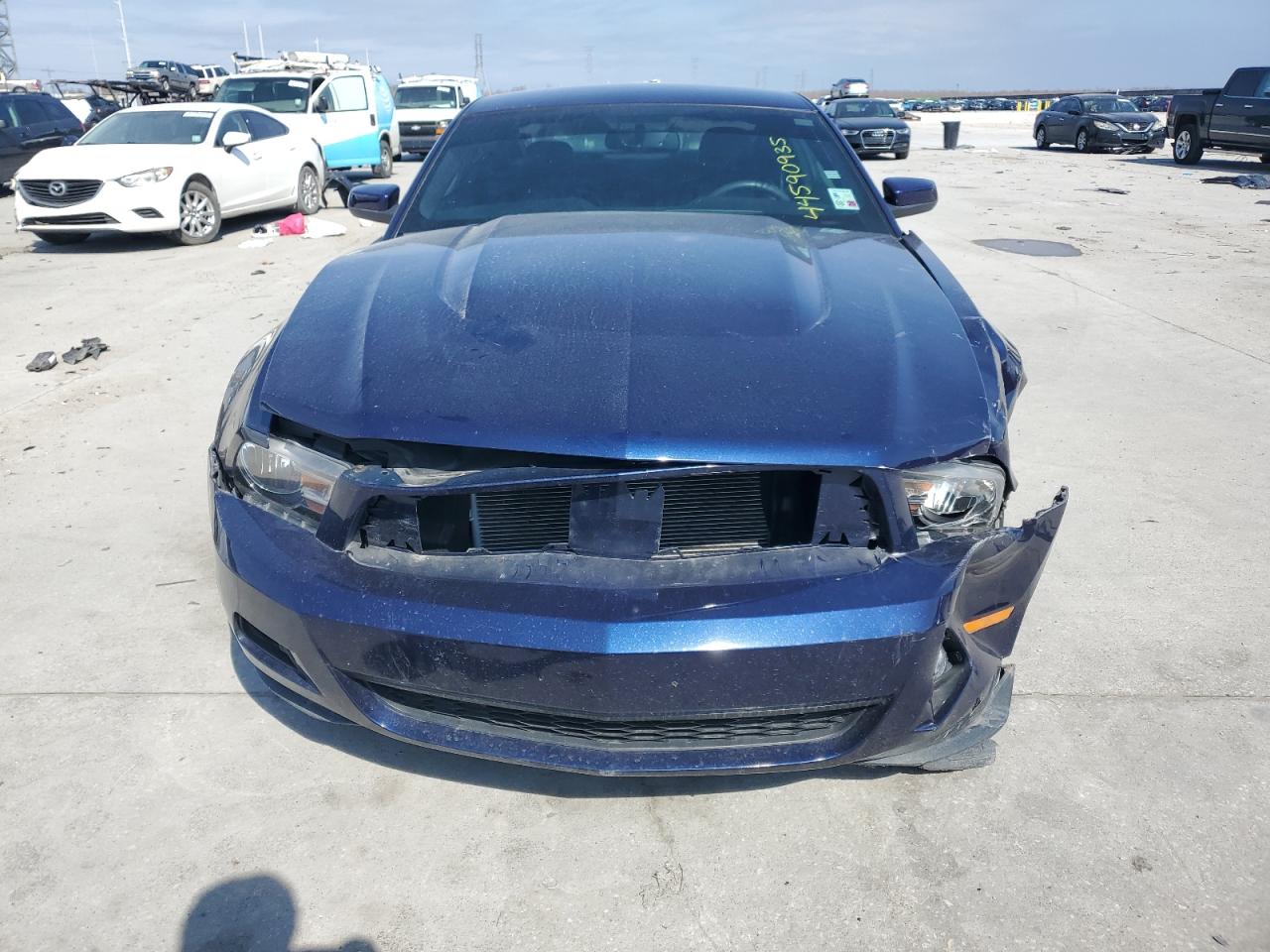 2010 Ford Mustang VIN 1ZVBP8ANXA5163267 Copart auction photo, front end damage thumbnail 5